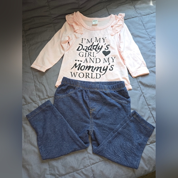 Bundle Of 4 Sets Baby Girl Size 12months. Carters, Shein, Fuyimei, Arch. - Picture 2 of 8